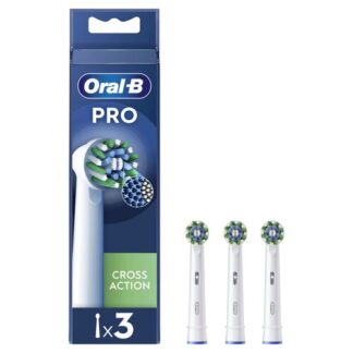 Oral-B Pro Cross Action 3 pz Bianco Acc.Igiene orale