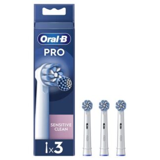 Oral-B Testine Di Ricambio Pro Sensitive Clean, 3 Testine Acc.Igiene orale