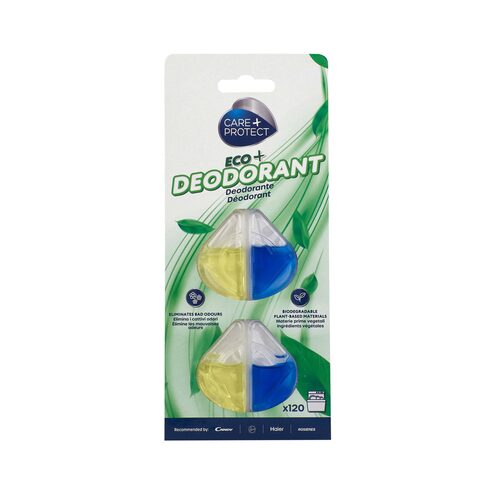 Care + Protect CPP60DWE 2 pz Deodorante per lavastoviglie Capsula Detersivo