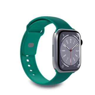 PURO PUICNAW44DKGRN accessorio indossabile intelligente Band Verde Silicone Cintur. Apple Watch