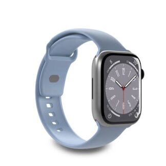 PURO PUICNAW44LBLUE accessorio indossabile intelligente Band Blu Silicone Cintur. Apple Watch