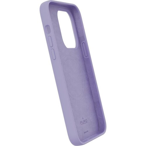 PURO PUIPC14P61ICONMLVD custodia per cellulare 15,5 cm (6.1") Cover Lavanda Cover iPhone
