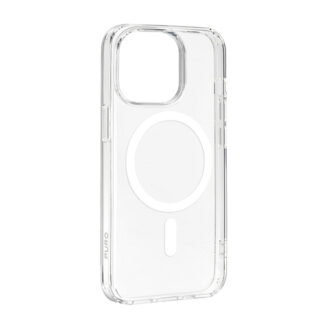 PURO PUIPC15P61LITEMPWHI custodia per cellulare 15,5 cm (6.1") Cover Trasparente Cover iphone 15 Pro