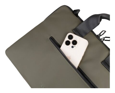 Tucano Gommo 38,1 cm (15") Valigetta ventiquattrore Verde Borsa NBK 14"
