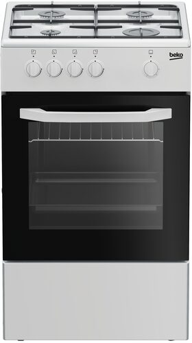 Beko CSG 42001 FW: Cucina a Gas, 50x50 cm 50Lx50P Forno gas