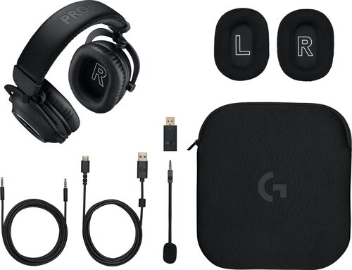 Logitech G PRO X 2 Auricolare Con cavo e senza cavo A Padiglione Giocare Bluetooth Nero PC GAMING
