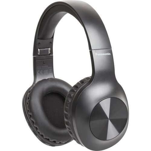 Panasonic Cuffie a Padiglione Wireless RB-HX220BDEK, Nero Bluetooth con mic.