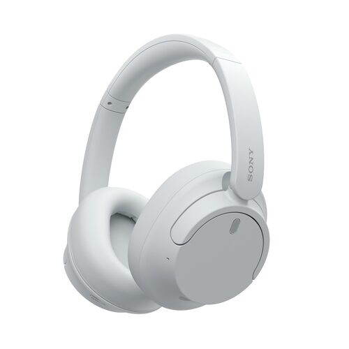 Sony WH-CH720N Cuffie Bluetooth wireless con cancellazione del rumore - Durata della batteria fino a 35 ore e ricarica rapida - Bianco Noise Cancelling