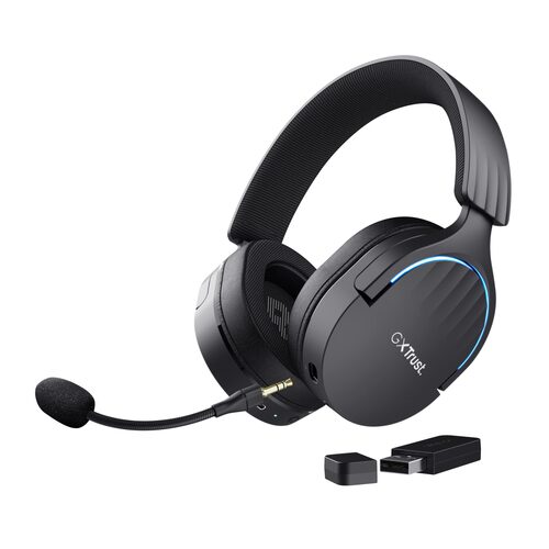 Trust GXT 491 Fayzo Auricolare Con cavo e senza cavo A Padiglione Gaming USB tipo-C Bluetooth Nero PC GAMING