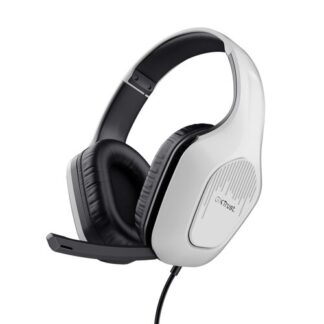 Trust GXT 415W Zirox Auricolare Cablato A Padiglione Gaming Bianco PC GAMING