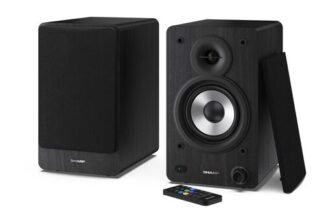 Sharp Bookshelf Speakers 2-vie Nero Con cavo e senza cavo 60 W Diff.att.da scaffale