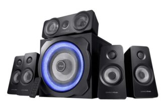 Trust GXT 658 Tytan 5.1 set di altoparlanti 90 W Universale Nero 5.1 canali Casse x PC 5.1