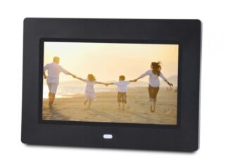 New Majestic DF-918 cornice per foto digitali Nero 17,8 cm (7") 7 pollici