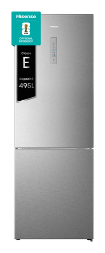 Hisense frigorifero/congelatore RB645N4BIE libera installazione 495L Classe E Porte Reversibili Display Led Combinato oltre 60cm