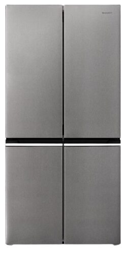 Sharp SJ-NFA15IMXPE frigorifero side-by-side Libera installazione 487 L E Acciaio inox 4 porte