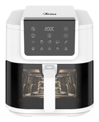 Ardes ARFRYA08LVW friggitrice Singolo 8 L Indipendente 1700 W Friggitrice ad aria calda Nero, Bianco Friggitrici aria