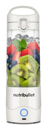 NutriBullet Portable – Mini Frullatore Compatto e Portatile, Ricaricabile USB-C, Smoothie Maker, Bianco (NBP003W) Frullatore