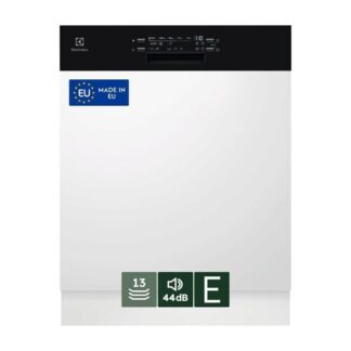 Electrolux Lavastoviglie Incasso 60 Cm - Int. Parziale 13 Coperti Classe E 44 Dba EEA47201IK MADE IN EUROPE Frontal.vista 60cm.