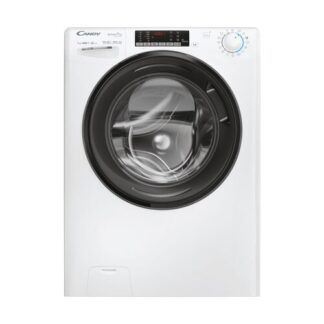 Candy Smart Pro Inverter , Lavatrice Slim 7 KG, 10% più efficente della classe A, 1400 giri, Bianco, Inverter, Vapore, Wi-Fi, CSO4474TWMB6/1-S Front.Stretta 7kg