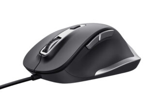 Trust Fyda mouse Ufficio Mano destra USB tipo A Ottico 5000 DPI Mou ottici con filo