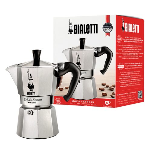 Bialetti MOKA EXPRESS 6TZ Moka caffettiera