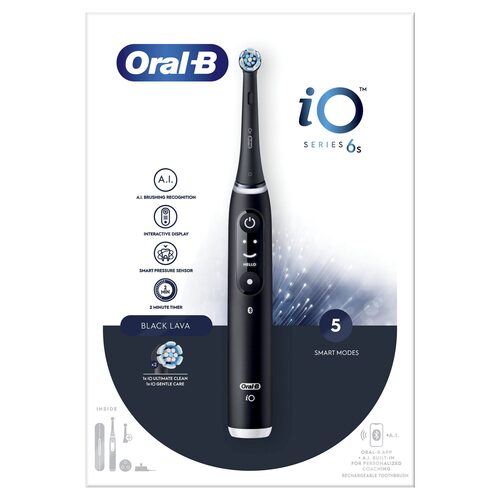 Oral-B iO iO6 Nero Igiene orale