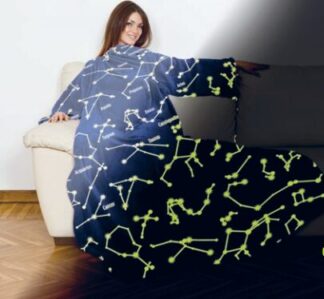 Kanguru Coperta con le maniche Deluxe Glow Constellations Coperte