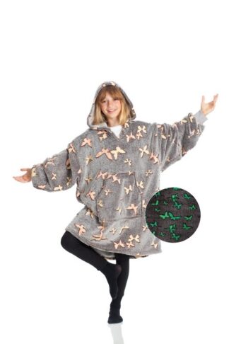 Kanguru Kangurone Kids Glow Butterflies Coperte