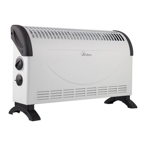 Ardes AR4C06 stufetta elettrica Interno Nero, Bianco 1500 W Stufa elettrica a convezione Termoconvettore