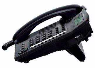 Panasonic KX-TS880EXB telefono Telefono analogico Identificatore di chiamata Nero Telefono a filo