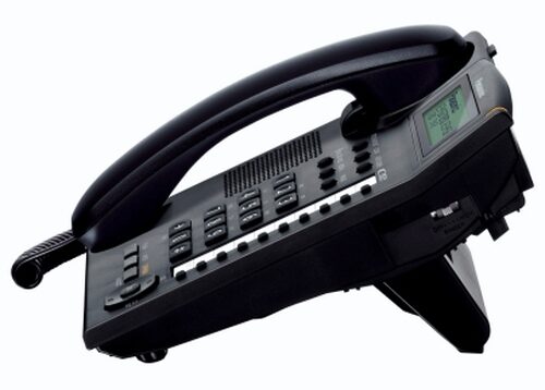 Panasonic KX-TS880EXB telefono Telefono analogico Identificatore di chiamata Nero Telefono a filo