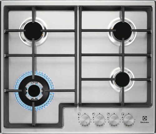 Electrolux Piano Gas Comandi Frontali 60 Cm EGS64362X 60 cm.