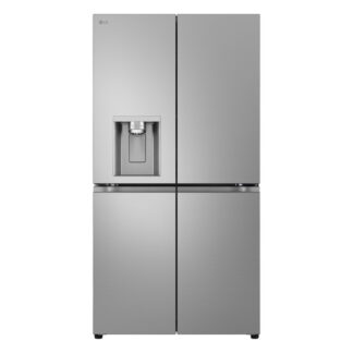 LG GML960PYBE Frigorifero Multidoor, Classe E, 641L, Wi-Fi, Drink dispenser, UVnano, Metal Fresh, No frost, Argento 4 porte