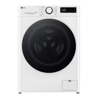 LG D2R5S09TSWW Lavasciuga slim 9/5kg AI DD, Classe E, 1200 giri, TurboWash 360, Vapore Lavasciuga stretta
