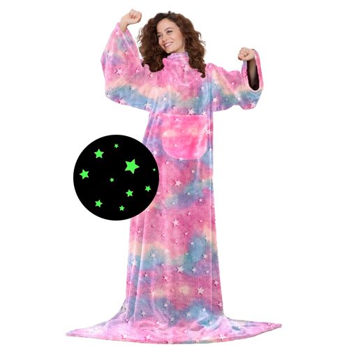 Kanguru Deluxe Glow Rainbow Coperte