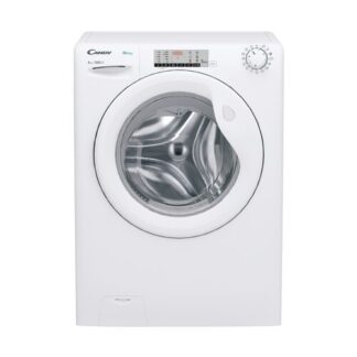 Candy Easy, Lavatrice Carica Frontale 8 KG, Classe A, 1200 giri, Bianco, Inverter, EY284DWM5/1-S Front.kg.8 1200giri