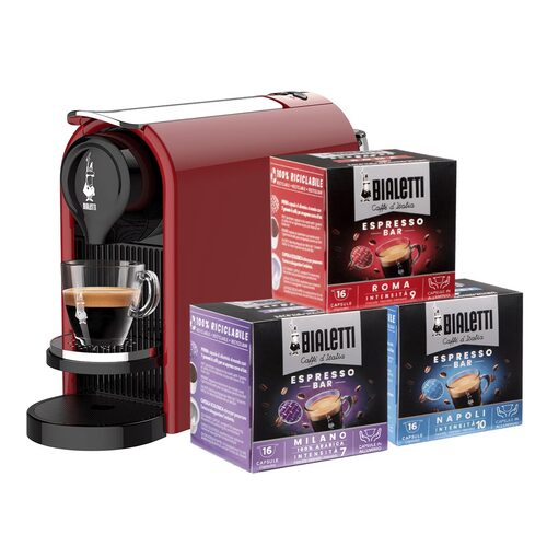 Bialetti Gioia Plus Automatica/Manuale Macchina per caffè a capsule 0,5 L Bialetti