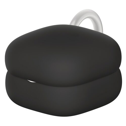 Sony Custodia per LinkBuds Fit - Anello Easy Clip-On, Personalizza le tue cuffie, Solo per LinkBuds Fit - Pure Black Cover true wireless