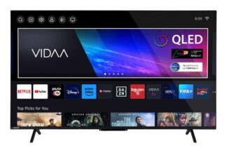 Toshiba 55QV2463DA QLED TV 139,7 cm (55") 4K Ultra HD Smart TV Nero 250 cd/m² 55"4K SMART