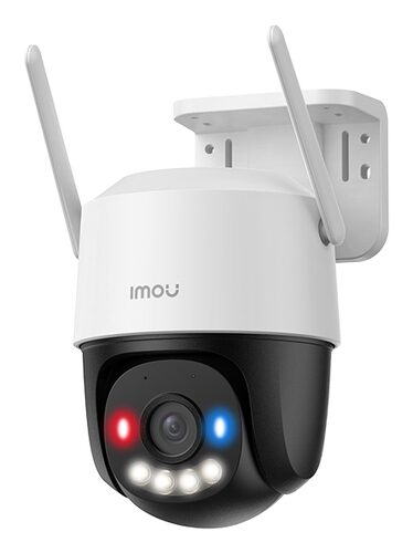 Imou Cruiser SC 4G 2K (3MP) - Telecamera 4G da esterno Motorizzata 360° - Visione Notturna a Colori, IP66, Tracciamento Intelligente, Rilevamento Umano, Deterrenza attiva (Faretto, Luci Blue e Rosse e Sirena, Audio Bidirezionale Smart Home