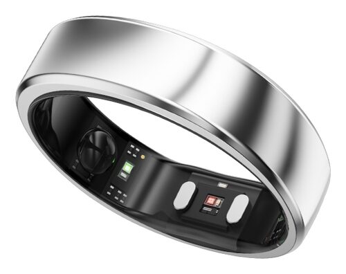 RingConn Gen 2 No Anello intelligente con activity tracker IP68 Argento