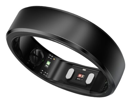 RingConn Gen 2 No Anello intelligente con activity tracker IP68 Nero