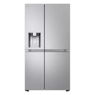 LG GSLE91MBAC Frigorifero Side-by-Side, Classe C, 628L, Wi-Fi, Dispenser senza allaccio, Total No Frost, Metal Sorbet Side by Side