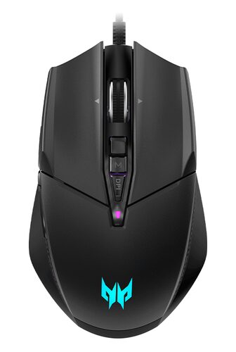 Acer Cestus 335 mouse Gaming Ambidestro USB tipo A Ottico 19000 DPI Mou filo GAMING