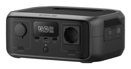 EcoFlow RIVER 3 UPS stazione di alimentazione portatile 5 Litio Ferro Fosfato (LiFePo4) 300 W 3,55 kg Batterie portatili