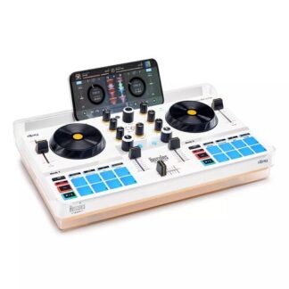 Hercules MIX ULTRA Mixer con controllo DVS (Digital Vinyl System) Bianco