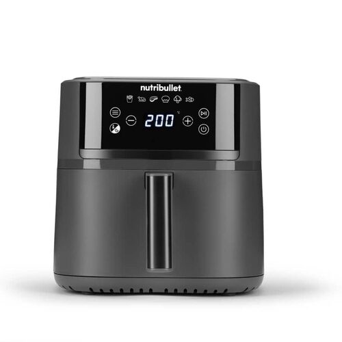NutriBullet NBA0611DG friggitrice Singolo 6 L Indipendente 1700 W Friggitrice ad aria calda Grigio Friggitrici aria