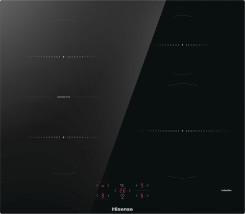 Hisense HI621FM piano cottura Nero Da incasso 59.5 cm Piano cottura a induzione 4 Fornello(i) induzione 60cm.