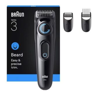 Braun BT3520 regolabarba Batteria 40 2 cm Nero, Blu Regolabarba