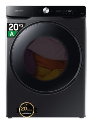 Samsung WF20DG8650BV lavatrice Caricamento frontale 20 kg 1000 Giri/min Nero Frontale 20Kg.
